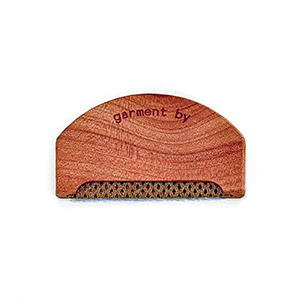 red cedar wood coat comb